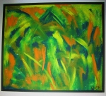 D64.Sommer. 95x70 cm. 9.700 Kr.